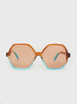 Hot Springs Sunglasses Brown