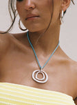 Zenda Necklace Blue / Silver