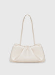 Just Peachy Shoulder Bag White