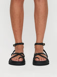 Mihir Sandals Black