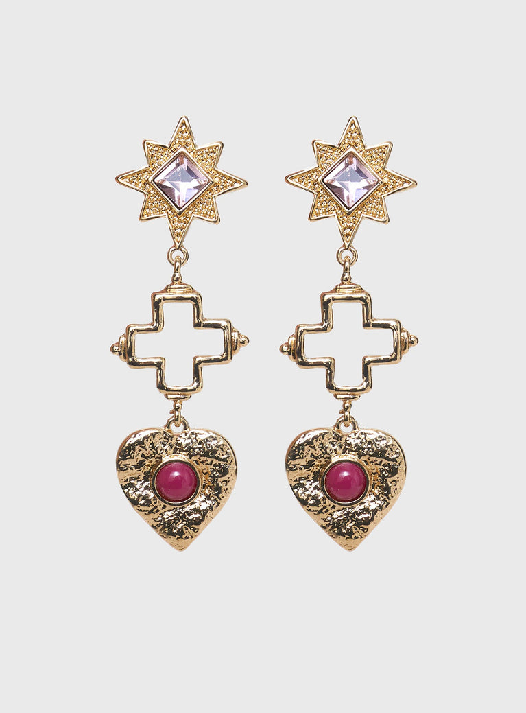 Capulet Earrings Gold