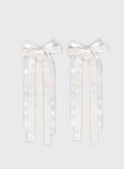 Enriquel Hair Tie Pack White