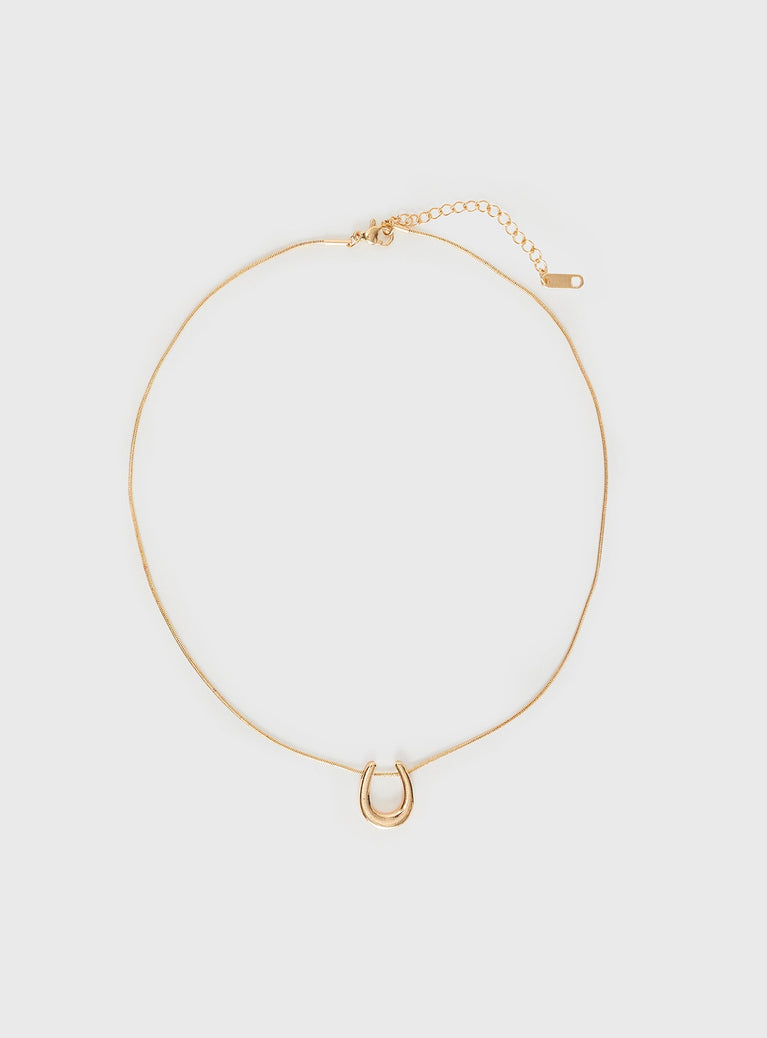 Savor Necklace Gold