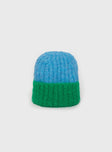 Moxlan Beanie Blue/green