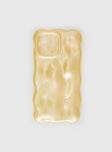 Maceline iPhone Case Yellow