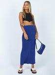 product Harriette Maxi Skirt Blue Princess Polly  Maxi 