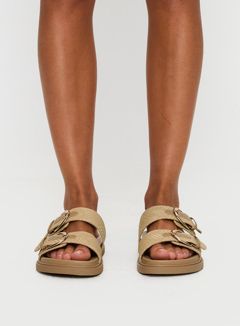 Billini Wilmer Sandals Natural Raffia