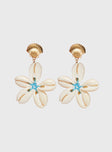 Caprina Earrings Multi/Gold