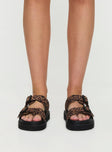 Ma Belle Sandals Leopard