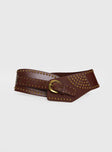 Buccaneer Belt Brown / Gold