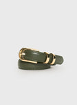 Salvador Belt Olive