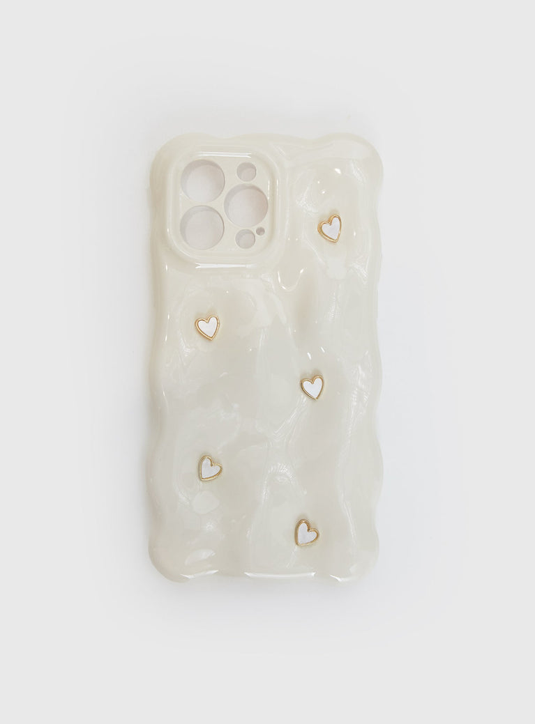 Hit Different Iphone Case Cream