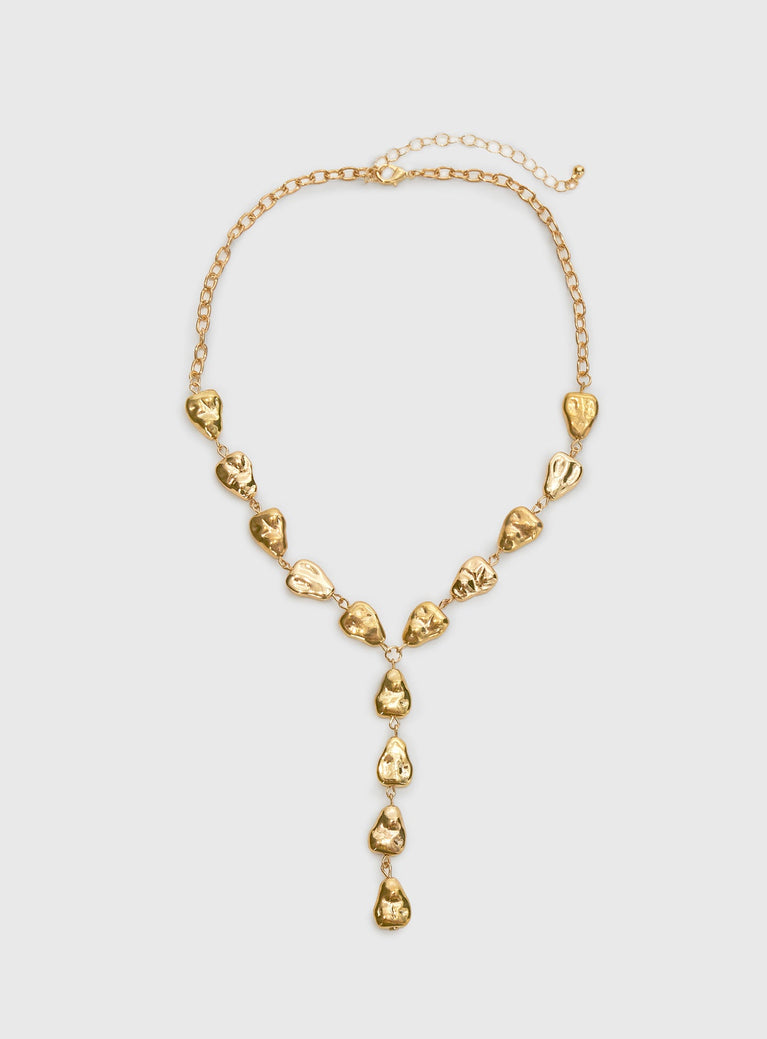 Lillette Necklace Gold