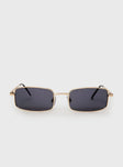 Inglewood Sunglasses Black/Gold