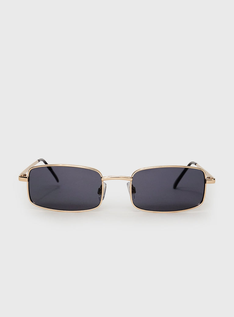 Inglewood Sunglasses Black/Gold