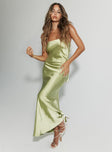 product Princess Polly Sweetheart Neckline  Haley Maxi Dress Green