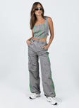 product Princess Polly High Waisted Pants  Out Of This World Pants Grey