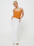 product Princess Polly Sleeveless Scoop Neck  Teya Top Orange