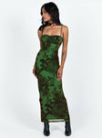 product Princess Polly High Neck  JGR & STN Thorne Maxi Dress Green