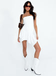 product Princess Polly Square Neck  Adonis Mini Dress White