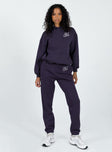 product Princess Polly High Waisted Pants  Out Of Office Tracksuit Pants Navy