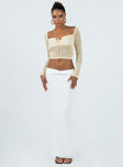 product Berkshire Maxi Skirt White Princess Polly  Maxi 