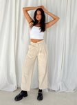 product Princess Polly High Waisted Pants High Waisted Pants High Waisted Pants High Waisted Pants  La Mesa Pant Beige