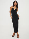 product Princess Polly Crew Neck  Chantria Maxi Dress Black