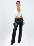 product Princess Polly  Archette Faux Leather Pants