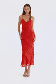 product Princess Polly Crew Neck  Lars Maxi Dress Red