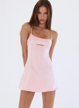 product Princess Polly Boat Neck  Powell Mini Dress Pink