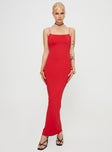 product Princess Polly Crew Neck  Taree Maxi Dress Red