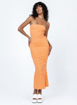 product Princess Polly Plunger  Oscar Midi Dress Orange