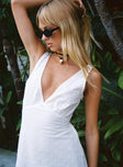 product Princess Polly Asymmetric Neckline  Nellie Mini Dress White