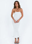 product Princess Polly High Neck  Oscar Midi Dress White Petite