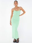 product Princess Polly High Neck  Knox Maxi Dress Mint