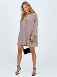 product Princess Polly Plunger  Evolving Shirt Dress Rose Gold