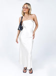 product Princess Polly Asymmetric Neckline  Haley Maxi Dress Champagne