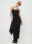 product Princess Polly Scoop Neck  Karyssa Rib Maxi Dress Black