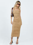 product Cecile Maxi Skirt Beige Princess Polly  Maxi 