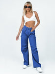 product Princess Polly Low Rise Jeans  Miami Vice Pants Blue