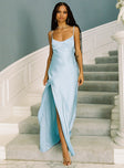 product Princess Polly High Neck  Jazelle Maxi Dress Blue