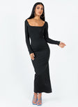 product Princess Polly High Neck  Lyla Maxi Dress Black