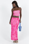 product Dunston Mesh Maxi Skirt Pink Princess Polly  Maxi 