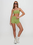 End Goal Active Bandeau Top Green