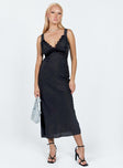 product Princess Polly Crew Neck  Hannelle Maxi Dress Black