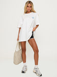 Club Polly Oversized Tee White