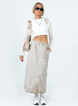 product Crosswalk Maxi Skirt Beige Princess Polly  Maxi 