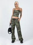 product Princess Polly  Sight Unseen Camo Cargo