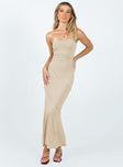 product Princess Polly Asymmetric Neckline  Andros Maxi Dress Beige